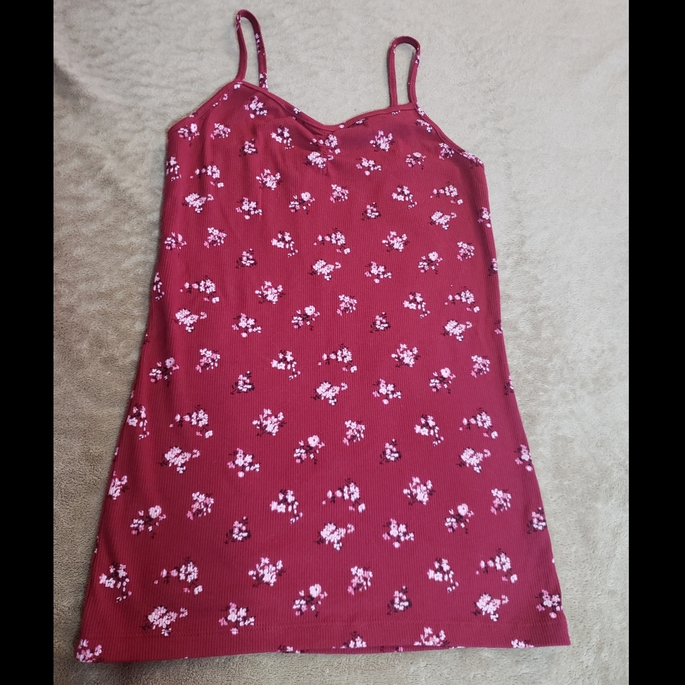 Floral Tank Top womens size small